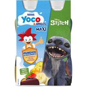Iogurte Líquido Maxi Tutti Frutti Infantil Yoco 640 (4 Un)