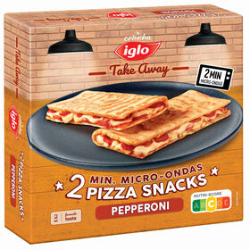 Pizza Snacks Pepperoni Iglo Take Away 250 gr (2 Un)