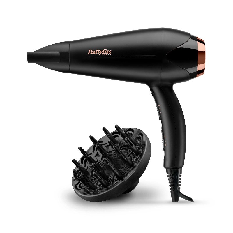 Secador De Cabelo Babyliss D570De Preto 2200W
