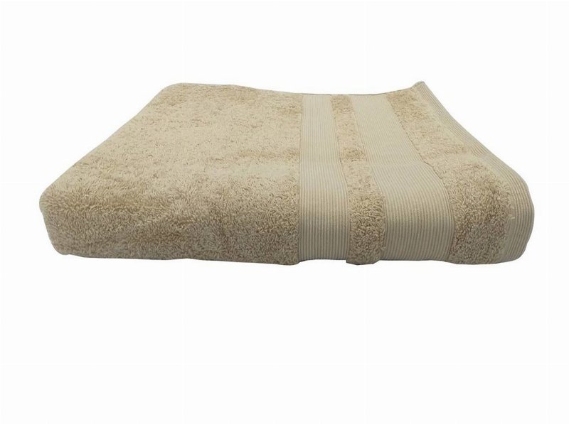 Lençol De Banho Actuel Algodão 650 g/M2 Bege 100X150Cm