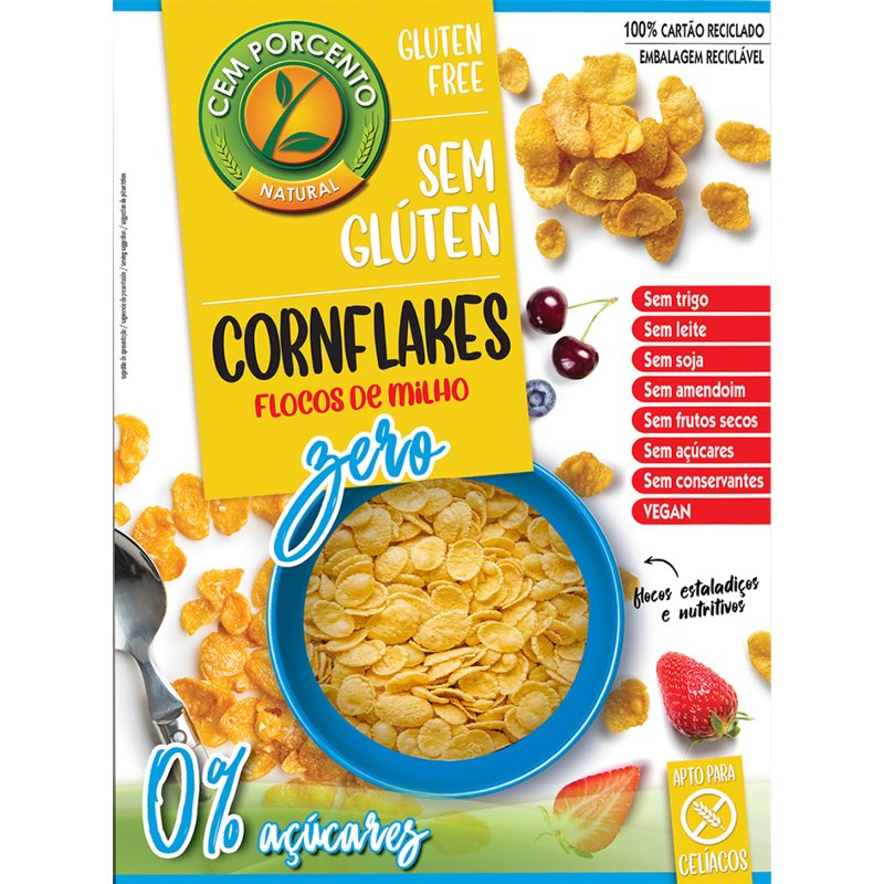 Cornflakes Zero Sem Glúten 250 g
