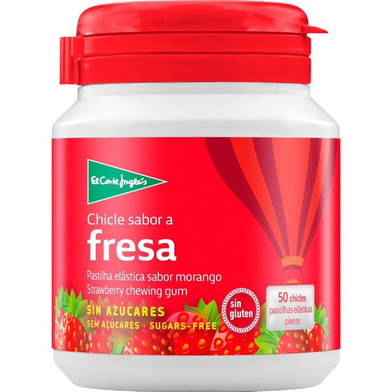 Pastilhas De Morango Sem Açúcar Sem Glúten 100 g