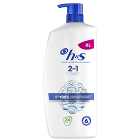 Champô Anticaspa Classic 2 Em 1 H&S 800 ml