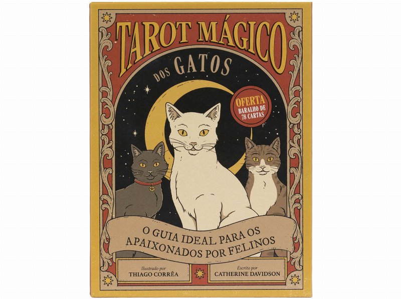 Livro Tarot Mágico Dos Gatos