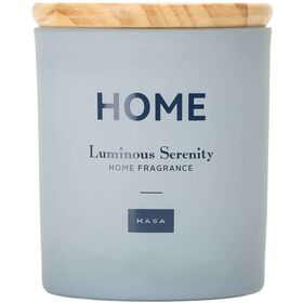 Vela Em Copo Com Tampa 206 g Home Azul Kasa