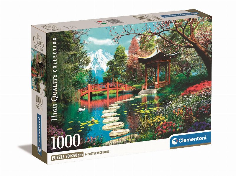 Puzzle Gardens Of Fuji Clementoni 1000 Peças