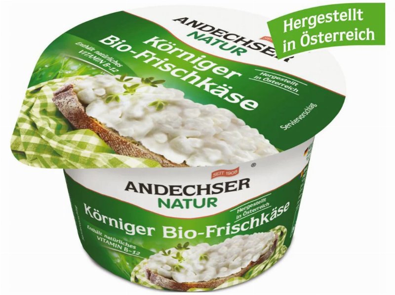 Queijo Andechser Fresco Bio Granulado 20% 200 g