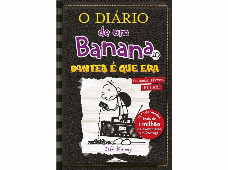 Livro O Diário De Um Banana 10 Dantes É Que Era - Jeff Kinney