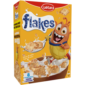 Bolachas Recheadas Flakes Cuétara 500 gr