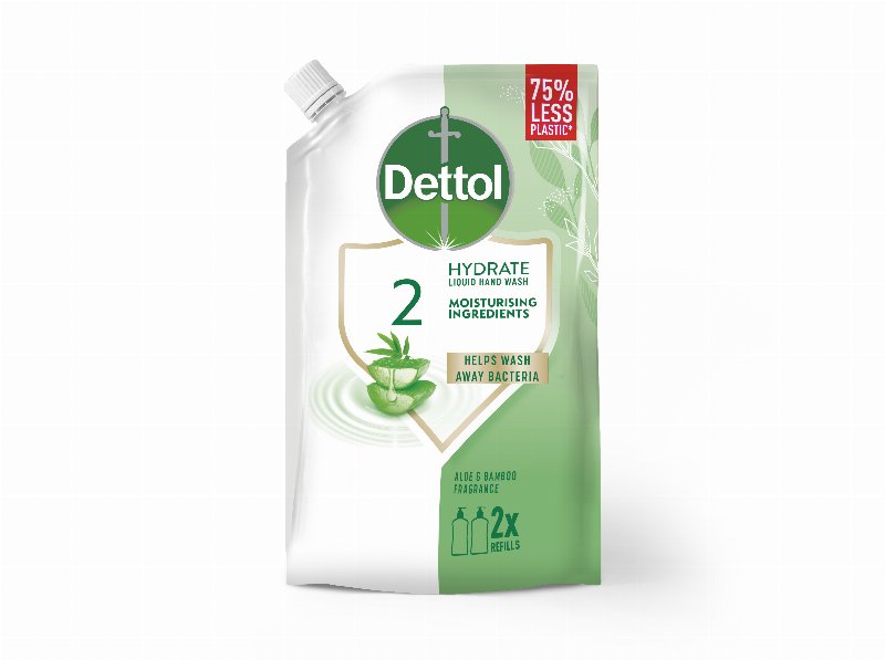 Sabonete Líquido Dettol Aloe Vera Eco Pack 500 ml
