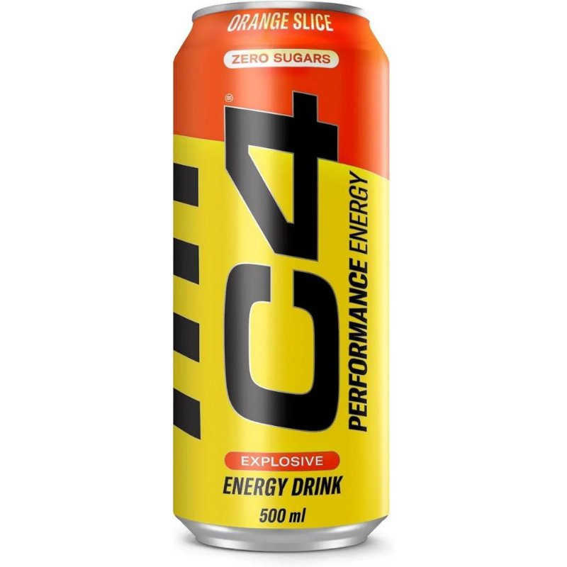 Bebida Energética C4 Sabor Laranja 500 ml