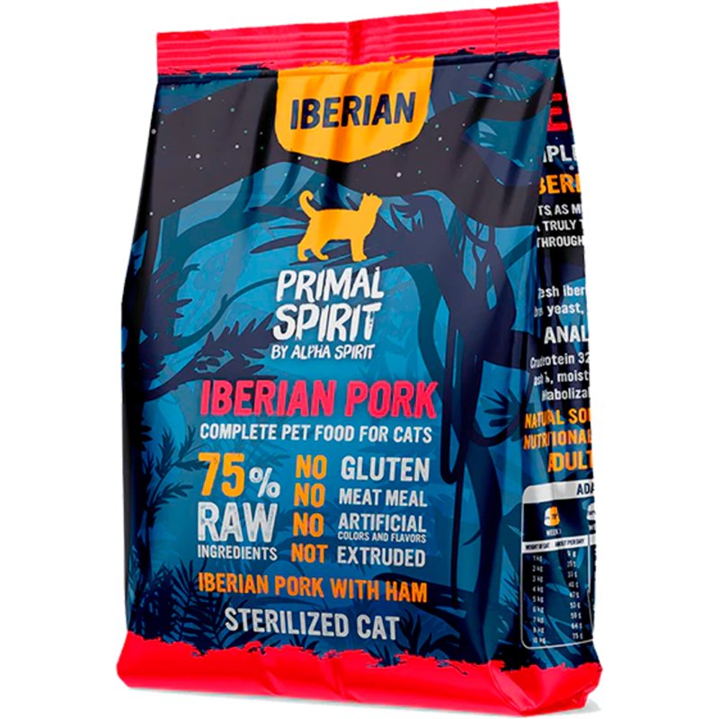 Alimentação Seca Para Gato Porco E Fiambre 1 kg