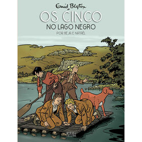 Banda Desenha Nº 7 - Os Cinco No Lago Negro De Enid Blyton