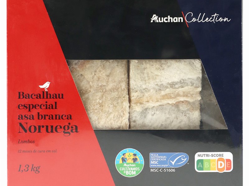 Lombos De Bacalhau Asa B. Msc Auchan Collection Cultivamos O Bom 12M 1.3 kg