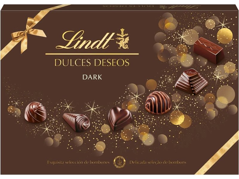 Bombons Sortidos Lindt Dulces Deseos Dark 143 g