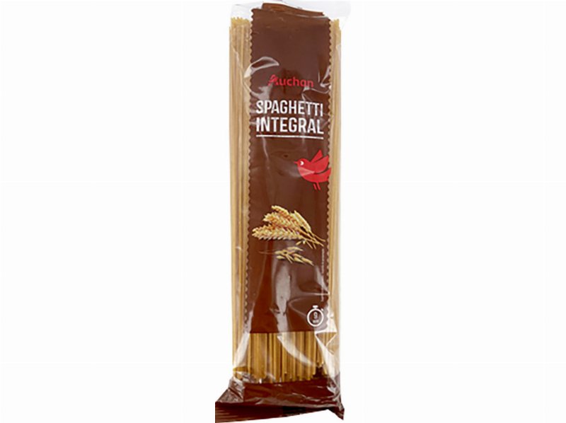 Massa Auchan Esparguete Integral 500 g