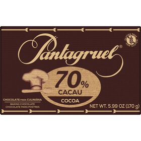 Tablete De Chocolate De Culinária 70% Cacau Pantagruel 170 gr