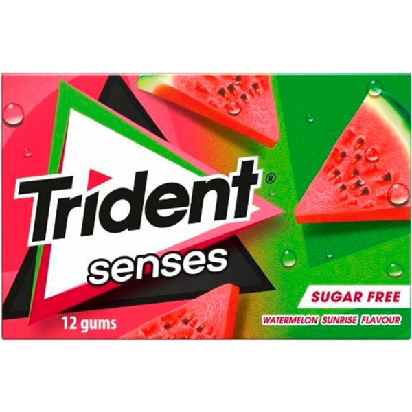 Pastilhas Senses Sabor Melancia Sem Açúcar 23 g