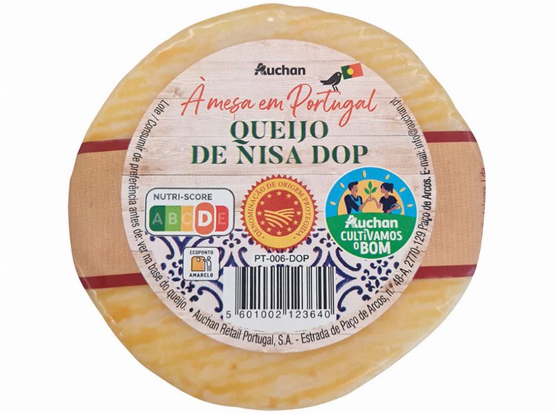 Queijo Nisa Dop Auchan À Mesa Em Portugal Cultivamos O Bom Un