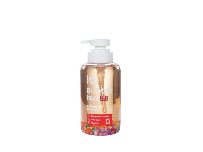 Gel De Banho Hot Rose Limonada Morango 500 ml