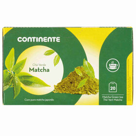 Chá Verde Matcha Saquetas Continente 20 Un