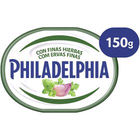 Queijo Para Barrar Com Ervas Finas Philadelphia 150 gr