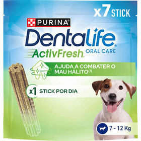 Snack Para Cão Mini Activefresh Purina Dentalife 115 g (7 Un)