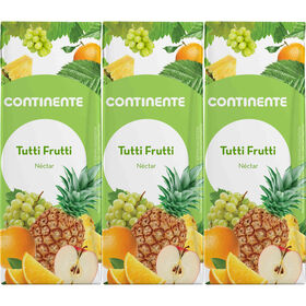 Néctar Ananás, Uva, Maçã E Laranja Continente 6 X 20 cl