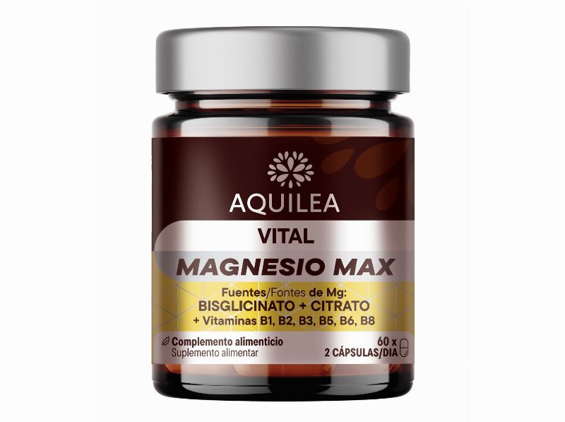 Suplemento Aquilea Vital Magnésio Max 60 Caps