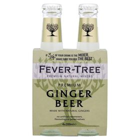 Ginger Beer Premium Fever Tree 4 X 20 cl
