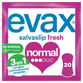 Pensos Diários Salvaslip Normal Em Bolsinhas Evax 20 Un