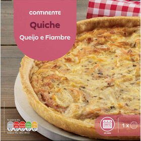 Quiche De Queijo E Fiambre Continente 450 gr