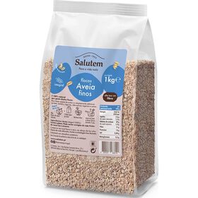 Flocos Aveia Finos Integral Salutem 1 kg