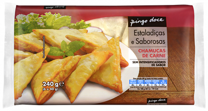 Chamuças De Carne Congeladas Pingo Doce 0.24Kg