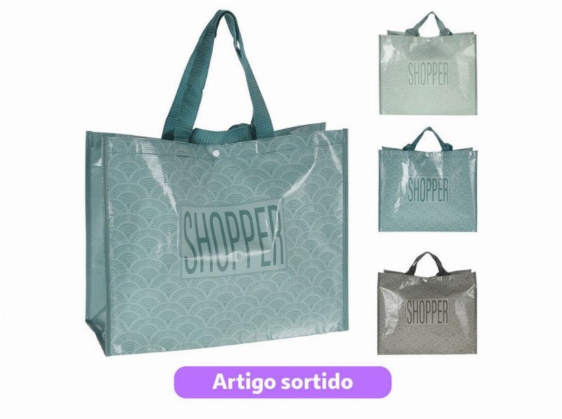 Saco Compras 44X14X35Cm Cores Sortidas