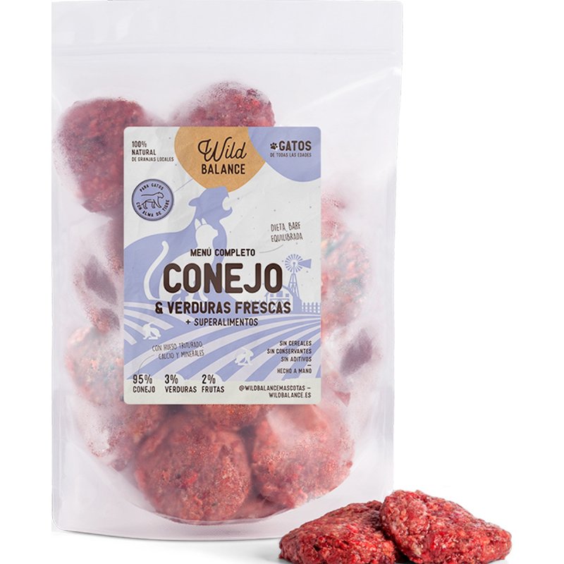 Alimento Para Gato Coelho E Verduras 1 kg