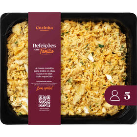 Bacalhau À Brás Para 5 Pessoas Cozinha Continente 1,5 kg