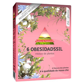 Chá De Plantas Nº6 Obesidadssil Saquetas Raízes Da Natureza 100 gr