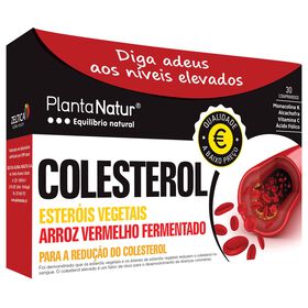 Suplemento Alimentar Para O Colesterol Cápsulas Planta Natur 30 Un