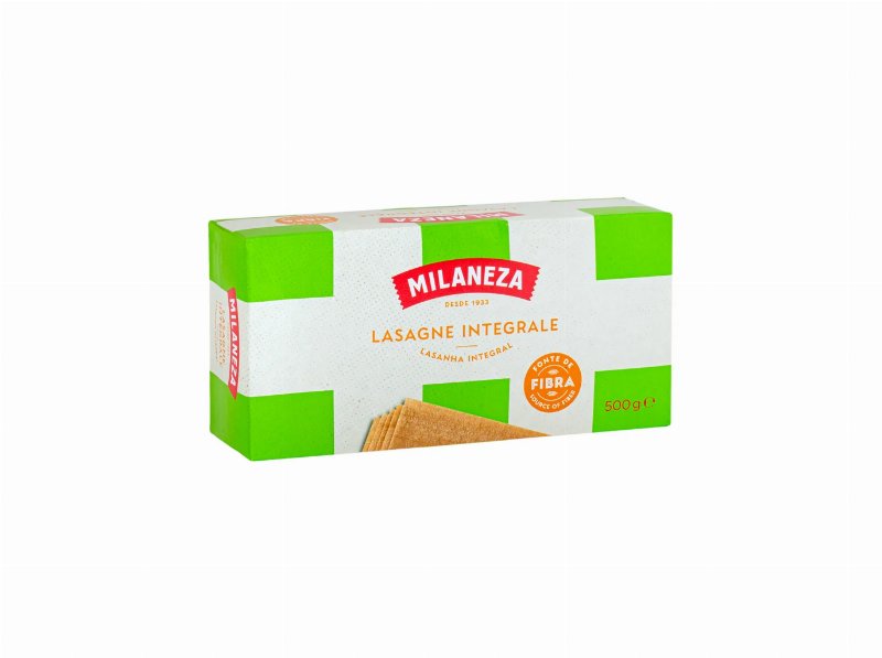 Massa Milaneza Lasanha Integral 500 g