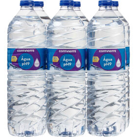 Água Sem Gás Alcalina Continente 6 X 1,5 Lt