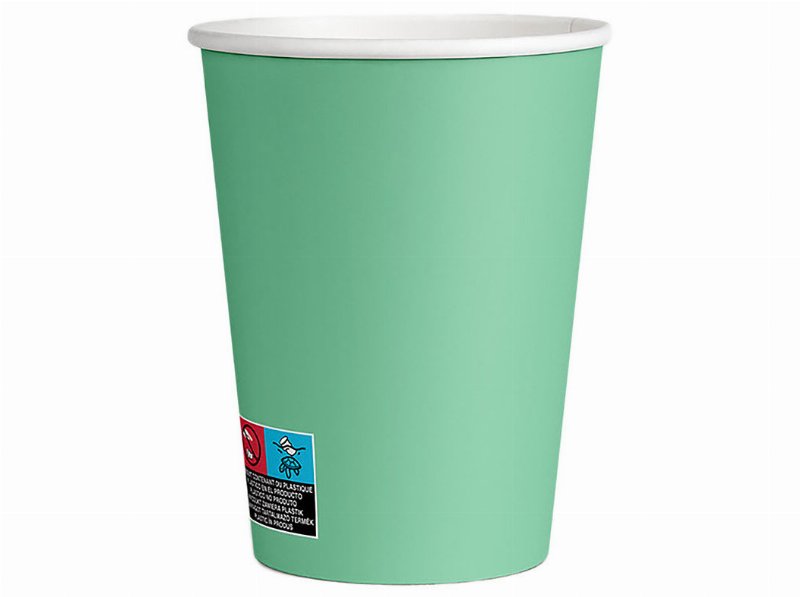 Copo Cartão Actuel Verde 25 cl X20