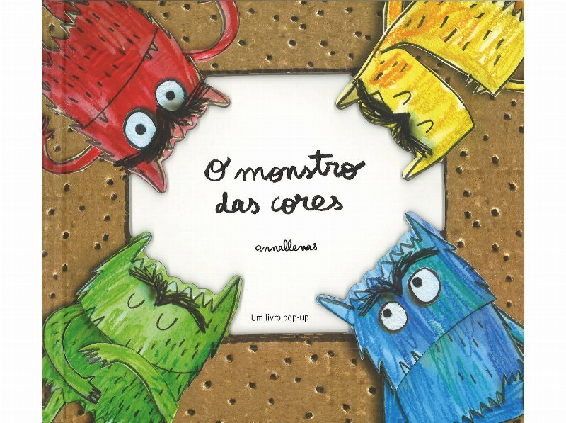 Livro O Monstro Das Cores Pop-Up - Anna Llenas