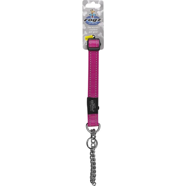 Coleira Para Cão Semi Estranguladora 56X2 Cm Rosa 1 unidade