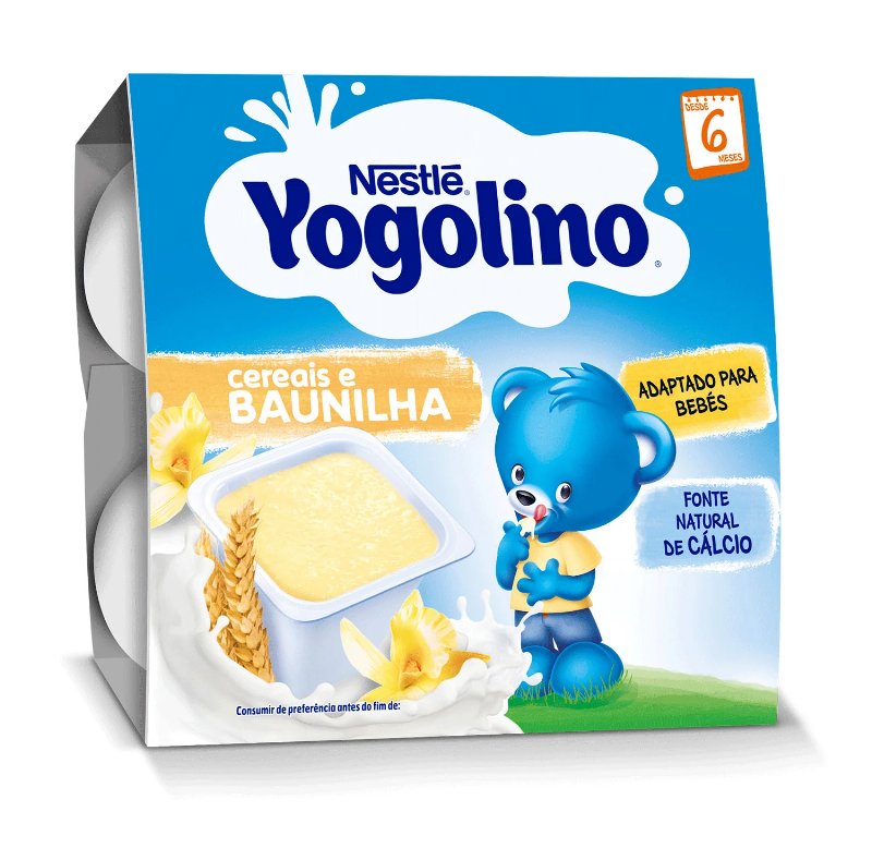 Sobremesa Láctea Nestlé Yogolino Baunilha 4X100 g