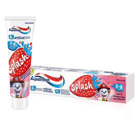 Pasta De Dentes Criança Splash Morango 3 A 8 Anos Aquafresh 75 ml