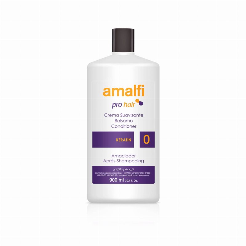 Amalfi Amaciador Cabelo Suavizante Keratina 900 ml