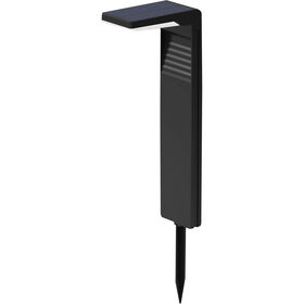 Pilar Led Solar Preto Boost