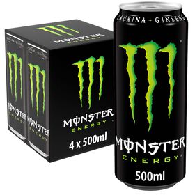 Bebida Energética Green Monster 4 X 50 cl