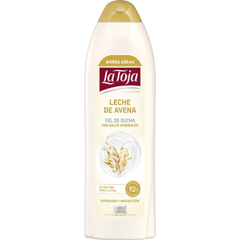 Gel De Banho Leite De Aveia E Sais Minerais 600 ml